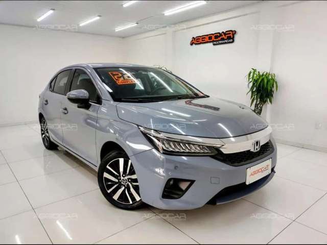 HONDA CITY HATCH 1.5 FLEX TOURING 2022 CINZA GRAFENO