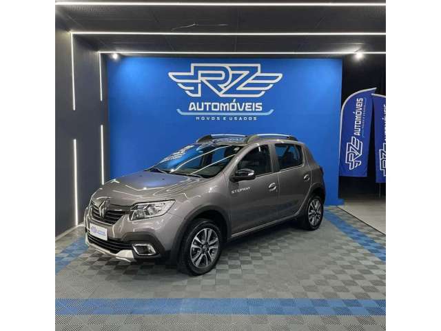 Renault Sandero STEPWAY Iconic Flex 1.6 16V Aut.  - Cinza - 2021/2022