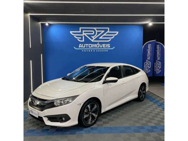 Honda Civic Sedan EXL 2.0 Flex 16V Aut.4p  - Branca - 2017/2017