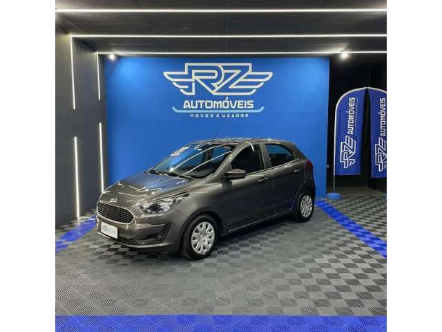 Ford KA SE 1.0 HA C - Cinza - 2019/2020