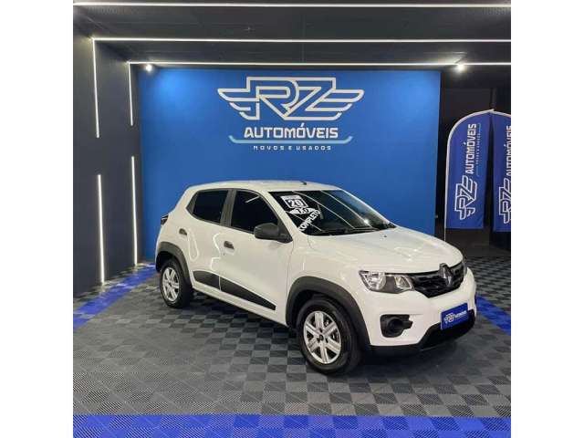 Renault Kwid Zen 1.0 Flex 12V 5p Mec.  - Branca - 2019/2020