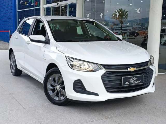 Chevrolet Onix HATCH LT 1.0 12V Flex 5p Mec.  - Branca - 2022/2022