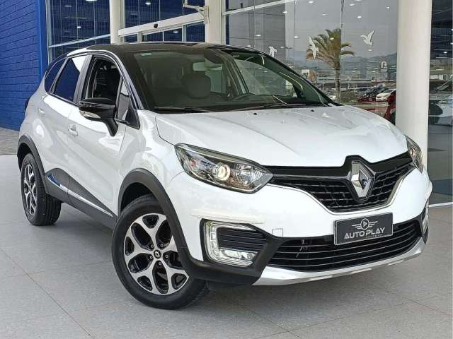 Renault Captur Intense 1.6 16V Flex 5p Aut.  - Branca - 2018/2019