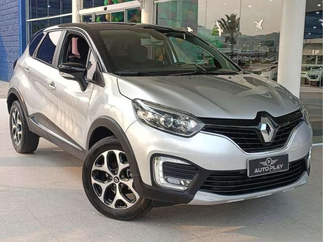 Renault Captur Intense 1.6 16V Flex 5p Aut.  - Prata - 2018/2019