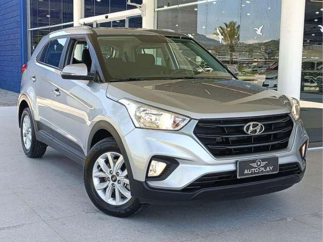 Hyundai Creta Action 1.6 16V Flex Aut.  - Prata - 2022/2023