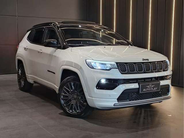 Jeep Compass S T270 1.3 TB 4x2 Flex Aut.  - Branca - 2022/2023