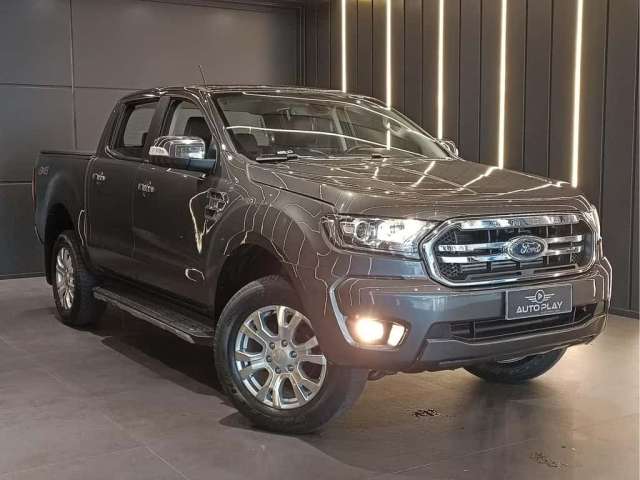 Ford Ranger XLT 3.2 20V 4x4 CD Diesel Aut.  - Cinza - 2020/2021