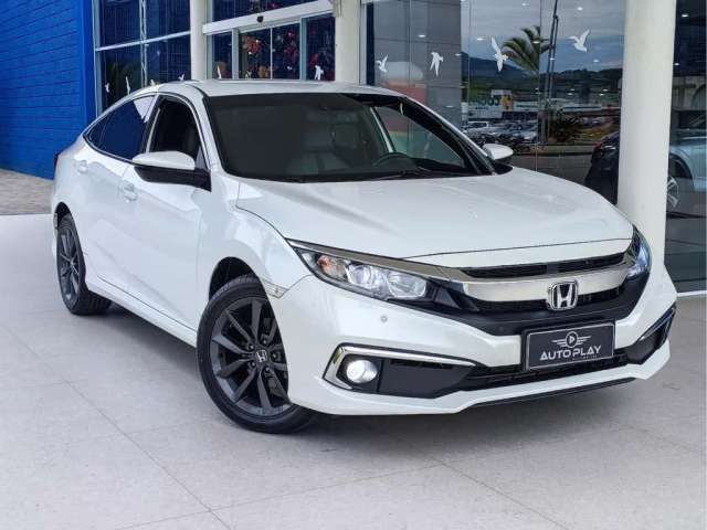 Honda Civic EXL CVT - Branca - 2020/2020