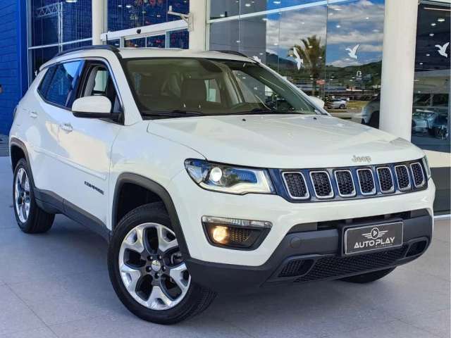 Jeep Compass LONGITUDE 2.0 4x4 Dies. 16V Aut. - Branca - 2018/2019