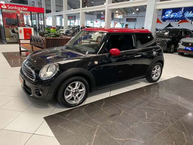 MINI COOPER ONE 1.6 GASOLINA 2P MANUAL 6M - 2012 - PRETO