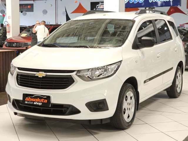 CHEVROLET SPIN LS 1.8 FLEX MANUAL 6M 5L - 2022 - BRANCO