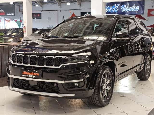 JEEP COMMANDER OVERLAND 1.3 T270 FLEX AUTOMÁTICO 7L - 2023 - PRETO