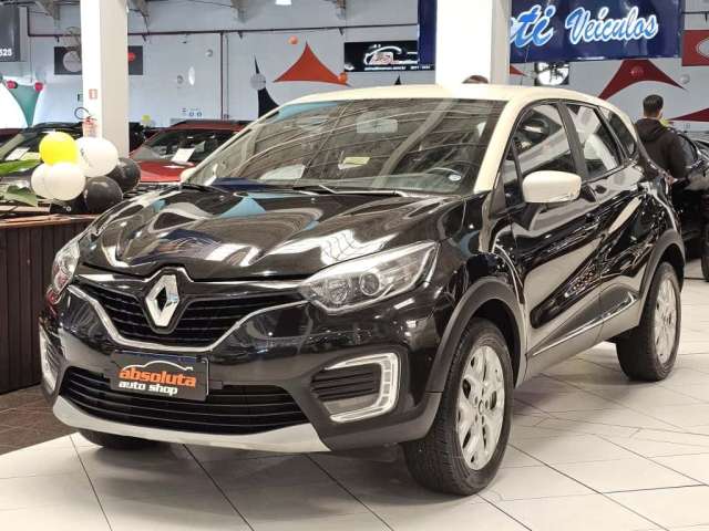 RENAULT CAPTUR ZEN 1.6 SCE FLEX MANUAL - 2018 - PRETO