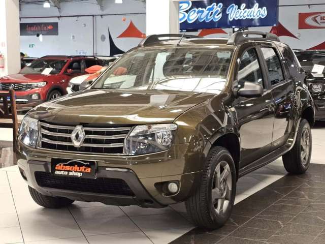 RENAULT DUSTER DYNAMIQUE TECH ROAD 2.0 FLEX MANUAL - 2015 - VERDE