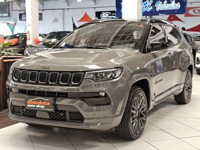 JEEP COMPASS S 1.3 T270 FLEX AUTOMÁTICO - 2023 - CINZA