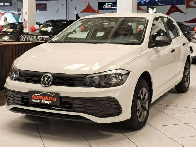 VOLKSWAGEN POLO TRACK 1.0 FLEX MANUAL - 2024 - BRANCO