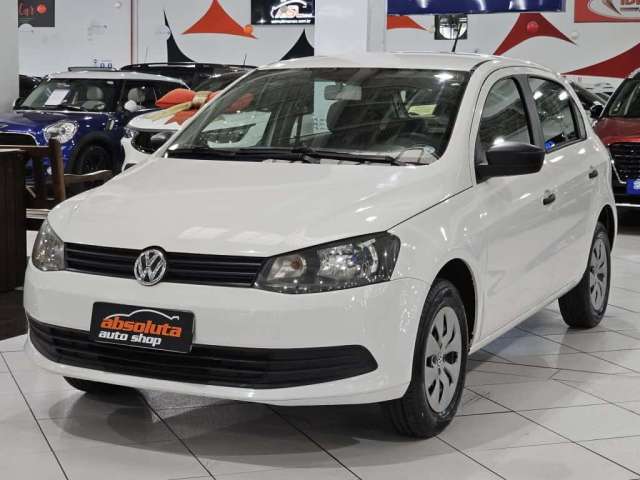 VOLKSWAGEN GOL CITY 1.0 MI FLEX MANUAL - 2015 - BRANCO