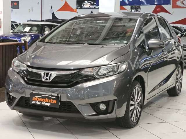 HONDA FIT EX 1.5 FLEX CVT - 2017 - CINZA