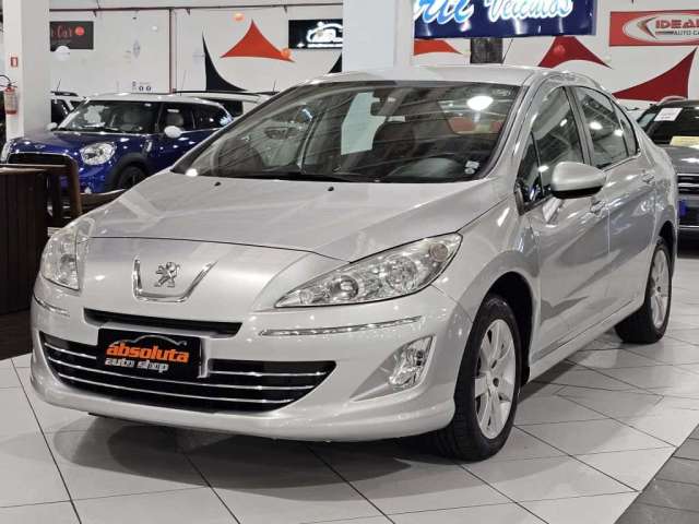 PEUGEOT 408 ALLURE 2.0 FLEX AUTOMÁTICO - 2012 - PRATA