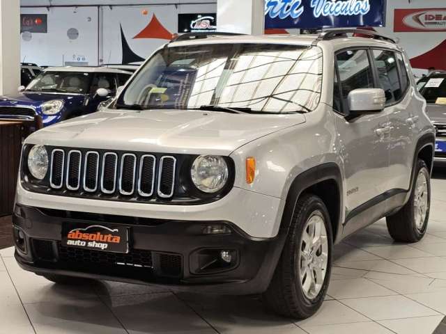 JEEP RENEGADE LONGITUDE 1.8 FLEX AUTOMÁTICO - 2016 - PRATA