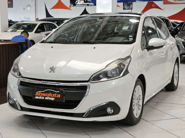 PEUGEOT 208 ALLURE 1.6 FLEX AUTOMÁTICO - 2017 - BRANCO