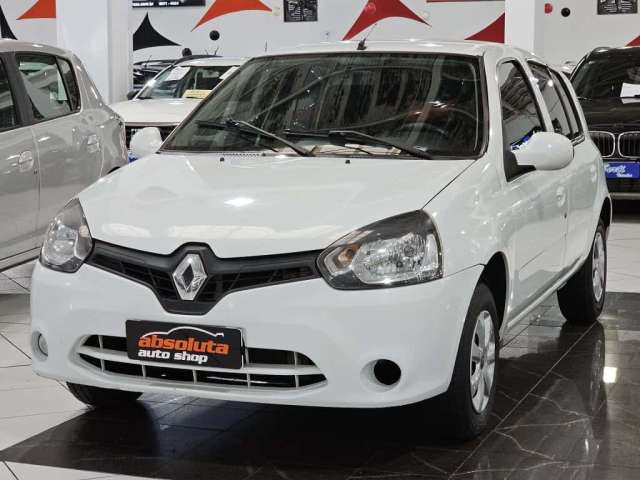 RENAULT CLIO EXPRESSION 1.0 GASOLINA MANUAL - 2016 - BRANCO