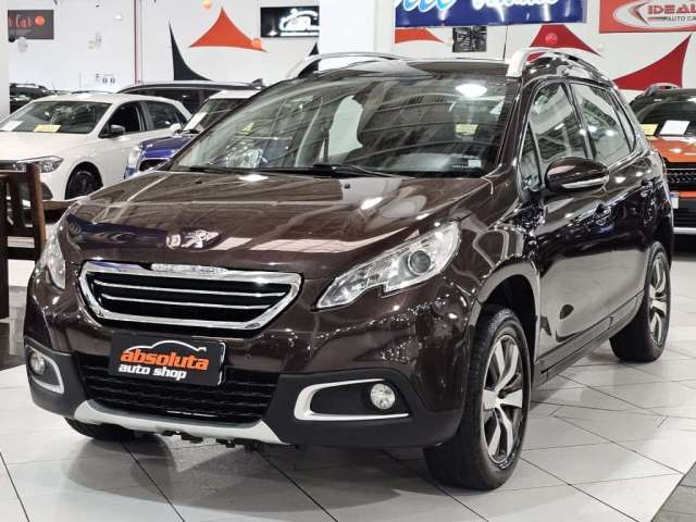 PEUGEOT 2008 GRIFFE 1.6 FLEX MANUAL - 2016 - MARROM