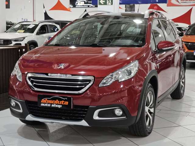 PEUGEOT 2008 CROSSWAY 1.6 FLEX AUTOMÁTICO - 2018 - VERMELHO