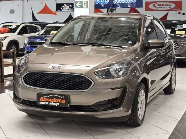 FORD KA HATCH SE 1.0 FLEX MANUAL - 2020 - CINZA