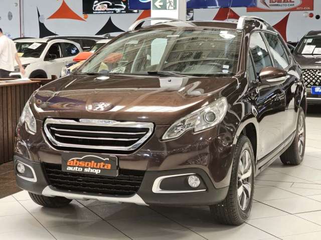 PEUGEOT 2008 ALLURE 1.6 FLEX AUTOMÁTICO - 2016 - MARROM