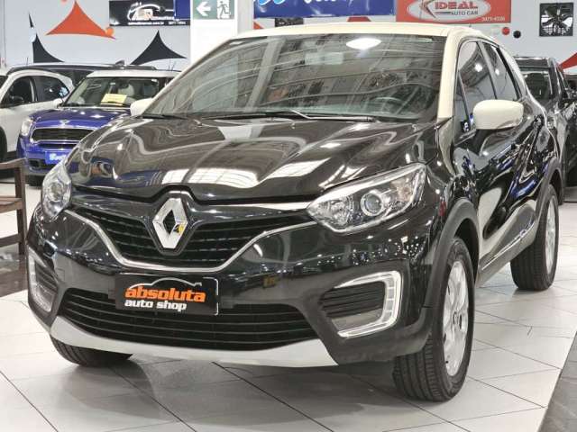 RENAULT CAPTUR ZEN 1.6 SCE FLEX MANUAL - 2018 - PRETO