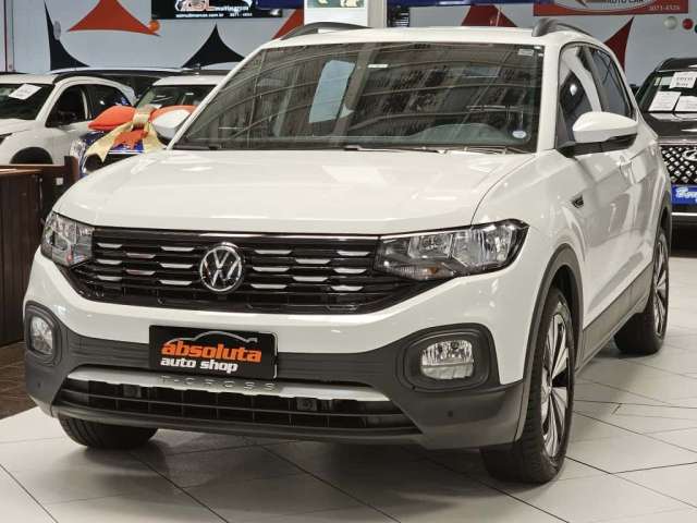 VOLKSWAGEN T-CROSS COMFORTLINE 1.0 200 TSI FLEX AUTOMÁTICO - 2024 - BRANCO