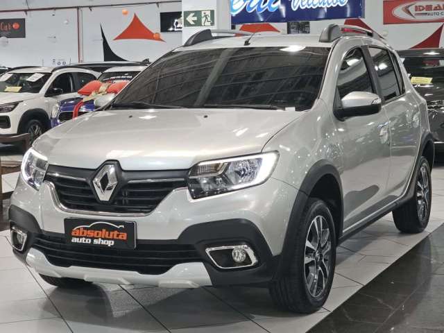 RENAULT SANDERO 1.6 STEPWAY ICONIC  X-TRONIC SCE FLEX - 2022 - PRATA