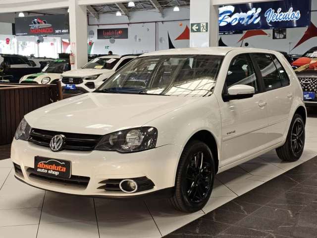 VOLKSWAGEN GOLF 2.0 MI SPORTLINE 8V FLEX 4P TIPTRONIC - 2014 - BRANCO