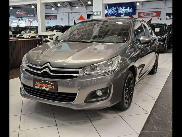 CITROËN C4 LOUNGE 1.6 ORIGINE 16V TURBO FLEX 4P AUTOMÁTICO