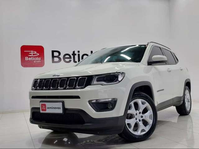 JEEP COMPASS 2.0 16V FLEX LONGITUDE AUTOMÁTICO