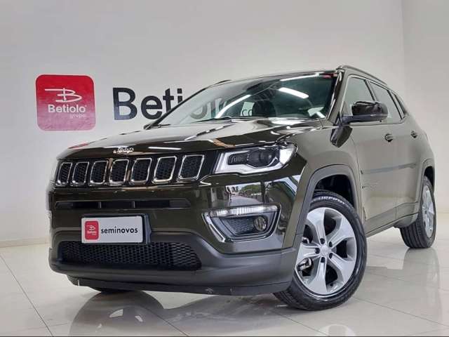 JEEP COMPASS 2.0 16V FLEX LONGITUDE AUTOMÁTICO