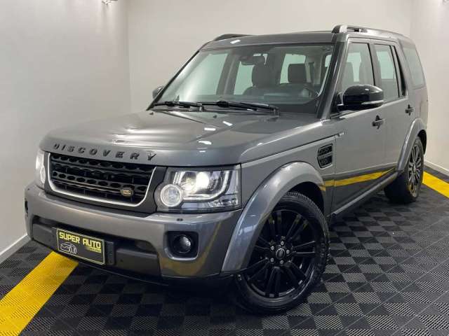 Land Rover Discovery SDV6S SE - Cinza - 2015/2016