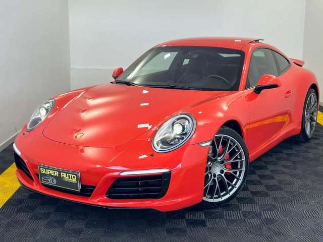 Porsche 911 CARRERA 3.0 370CV COM SPORT CHRONO - Laranja - 2017/2018