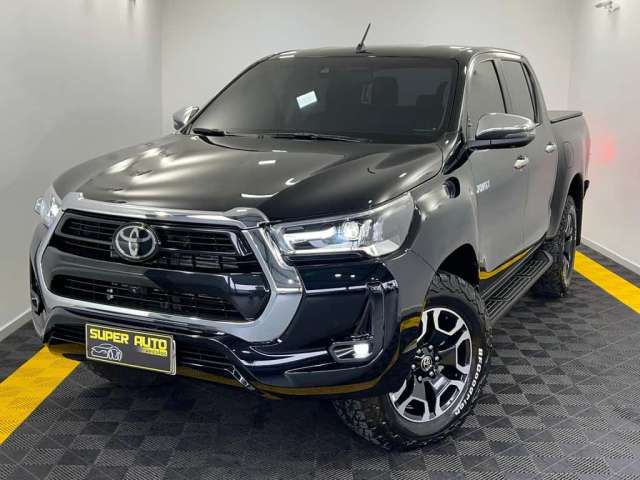 Toyota Hilux SRX 2.8T - Preta - 2023/2023