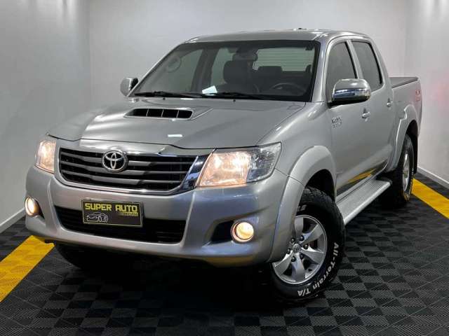 Toyota Hilux SRV 3.0TD 171cv - Prata - 2015/2015