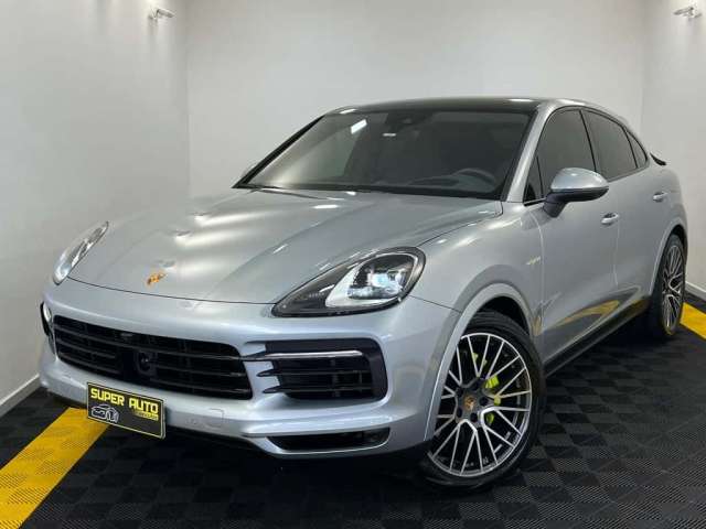 Porsche Cayenne COUPE E-HYBRID 462CV COM VÁRIOS OPCIONAIS! - Prata - 2021/2022