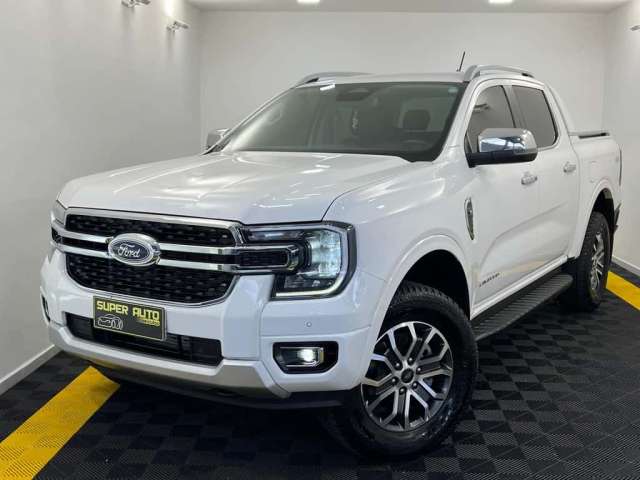 Ford Ranger LIMITED V6 4X4 E COM PAINEL TFT! - Branca - 2023/2024