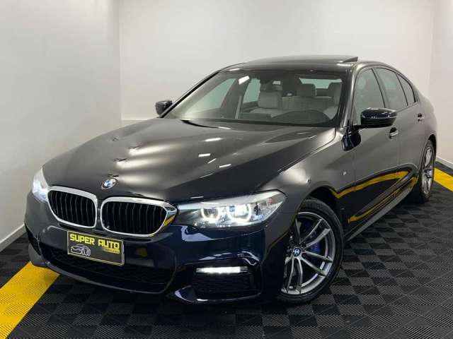 BMW 530 2.0T 252CV ÚNICO DONO - Preta - 2017/2018