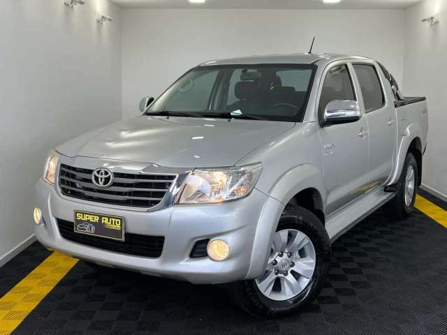 Toyota Hilux SRV  2.7 CD 4X4 FLEX EM EXCELENTES CONDIÇÕES - Prata - 2012/2012