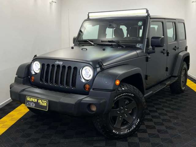 Jeep Wrangler UNLIMITED 3.6 4X4 - Preta - 2012/2013