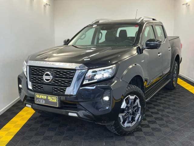 Nissan Frontier PLATINUM 2.3 190CV COM TETO S0LAR - Preta - 2022/2023