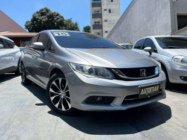 Honda Civic 2.0 Lxr Aut 2015 completo