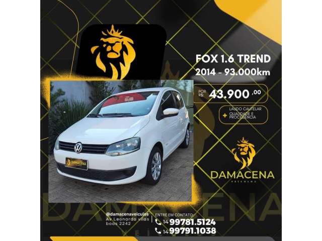 Volkswagen Fox 2014 1.6 mi 8v flex 4p manual