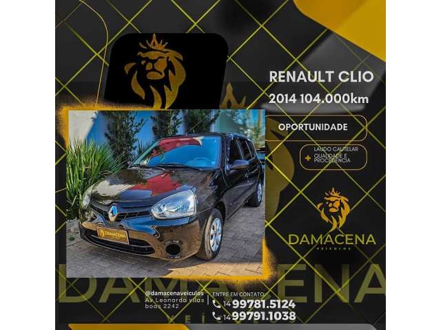 Renault Clio 2014 1.0 expression 16v flex 4p manual